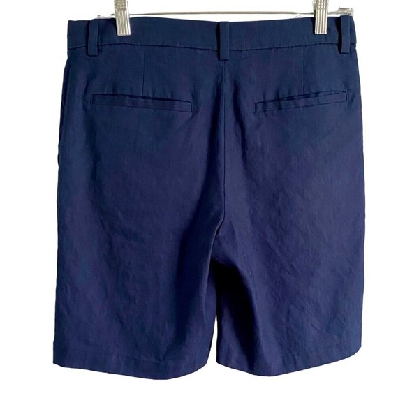 Cubavera Blue Linen Blend Men's Shorts Size 30 NEW NWOT - Picture 4 of 6